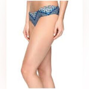 Lucky Brand nomad chevron side sash hipster reversible‎ bathing suit bottom